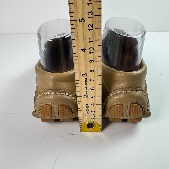 L.L. Bean Suede Moccasin Driving Loafers Mens Size6.5 Brown Moc Toe SlipOn Shoes main image 5